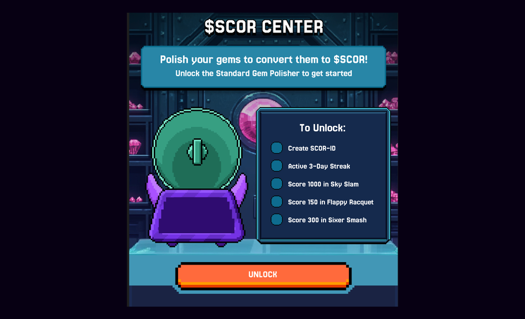 Gem Polisher requirements screenshot