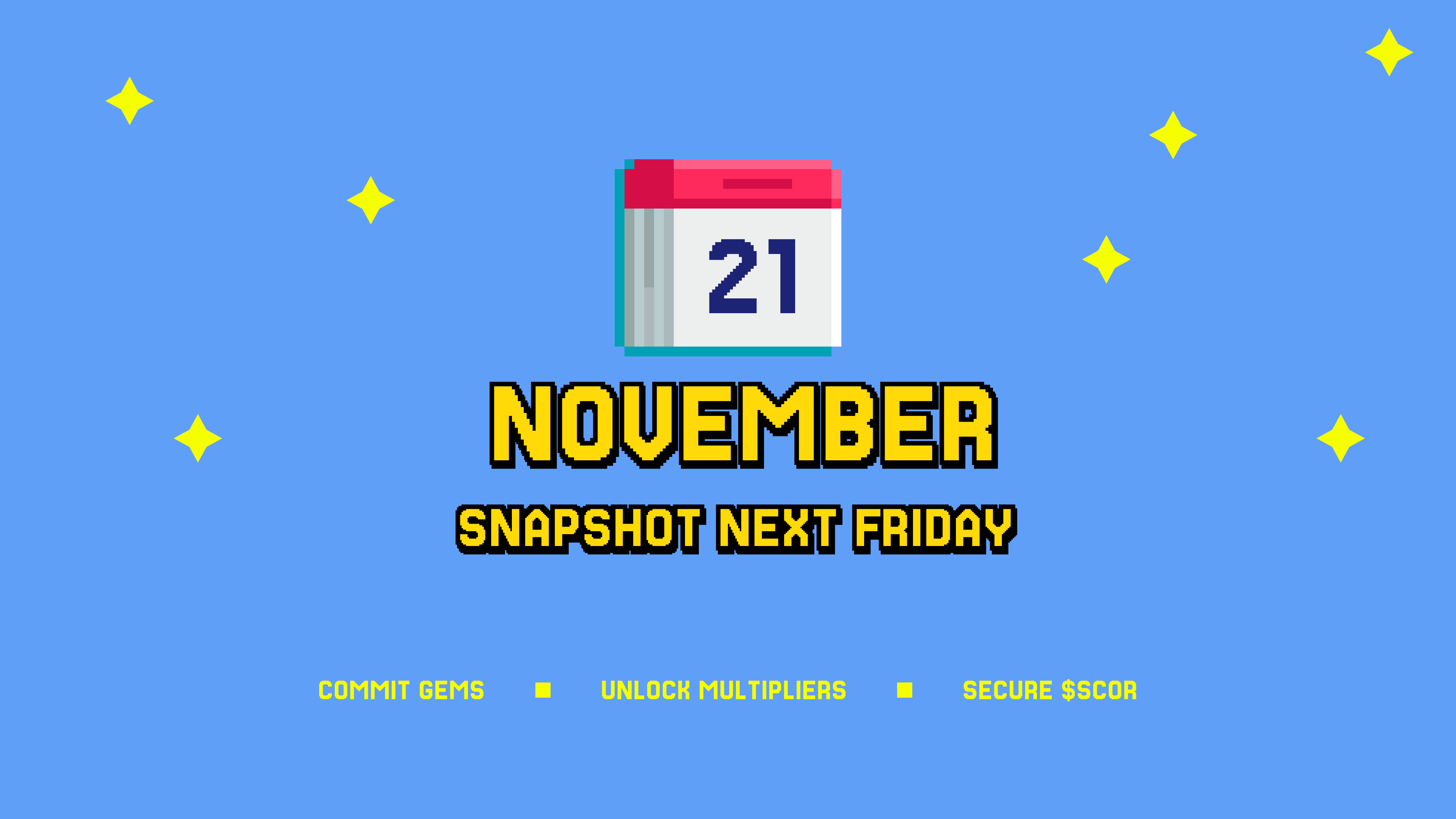 SCOR Invitational: Final Week Begins, Snapshot Coming Soon